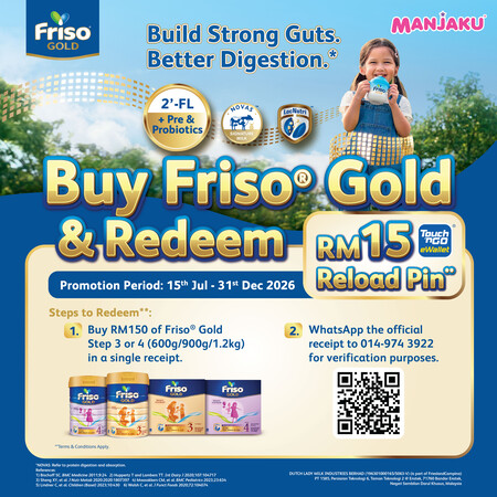 FG Manjaku RM15 T&amp;G Redemption (Jul-Dec)
