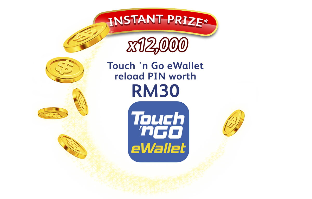 Friso Gold Spend & Win Contest Instant Prize: Touch'nGo eWallet reload pin RM30
