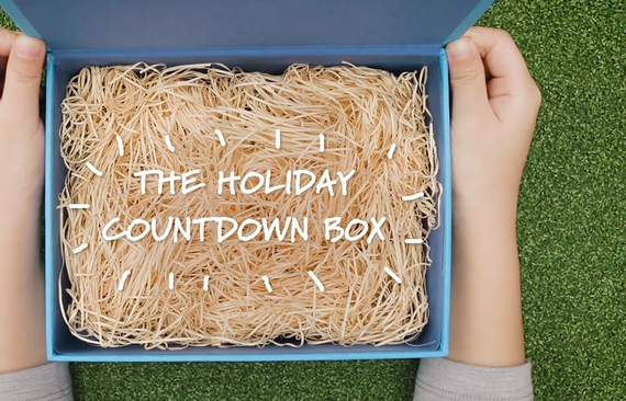 Holiday countdown box