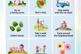 Outdoor activities checklist for kids to explore the environment