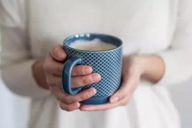 A cup of formula milk for pregnancy