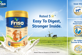 Friso® Gold 3 - formula milk for digestion and preventing constipation