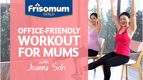 Office-friendly workout for mums