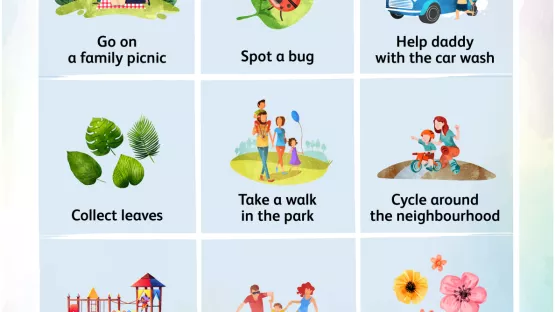 Outdoor activities checklist for kids to explore the environment