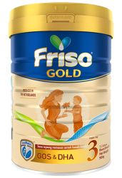 Friso Gold 3 900g toddler milk powder from the Netherlands orange tin