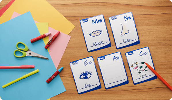Fun flash cards to educate children