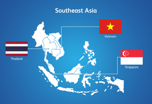 Origin of maternal milk: Vietnam, Singapore and Thailand